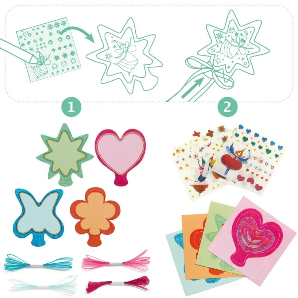 Djeco DIY Little Fairies Wands Best