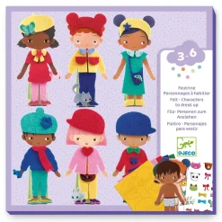 Djeco Felt Dress-Up Hot