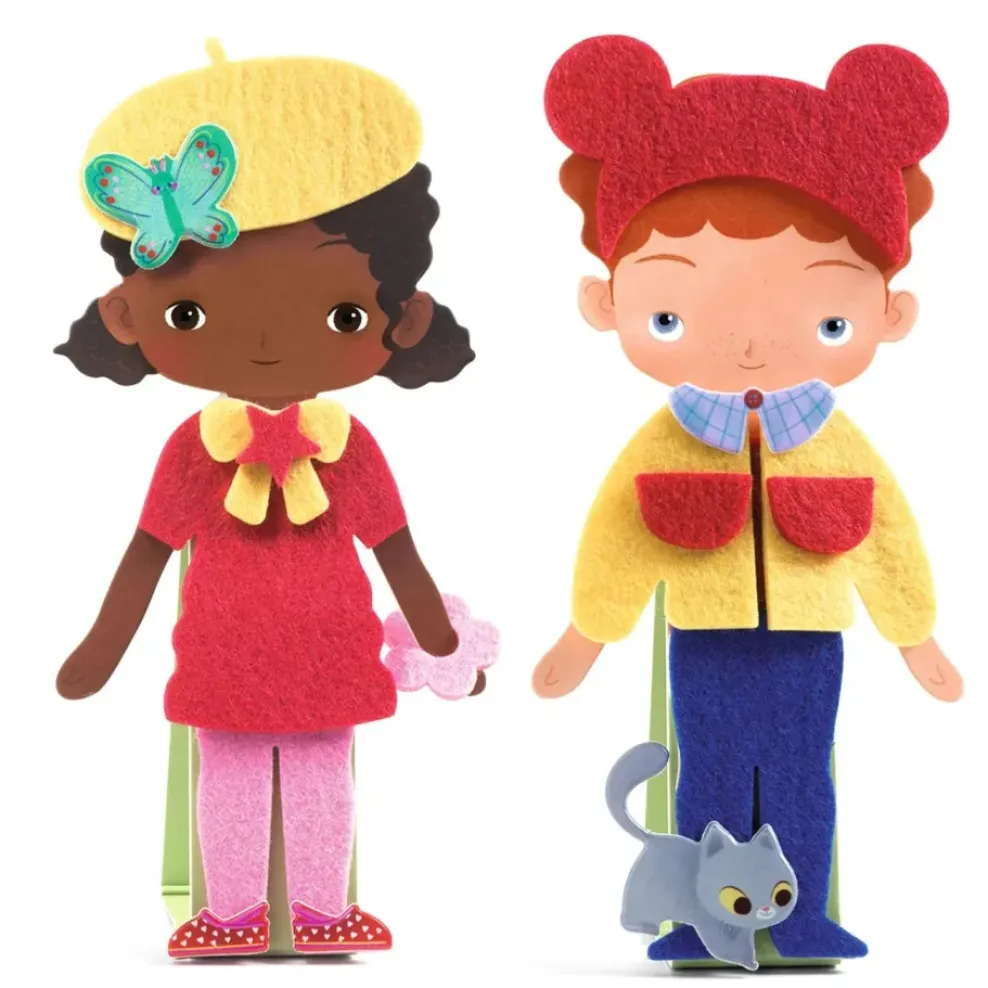 Djeco Felt Dress-Up Hot