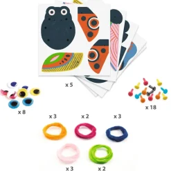 Djeco Fuzzy Bugs 3D Collage Outlet