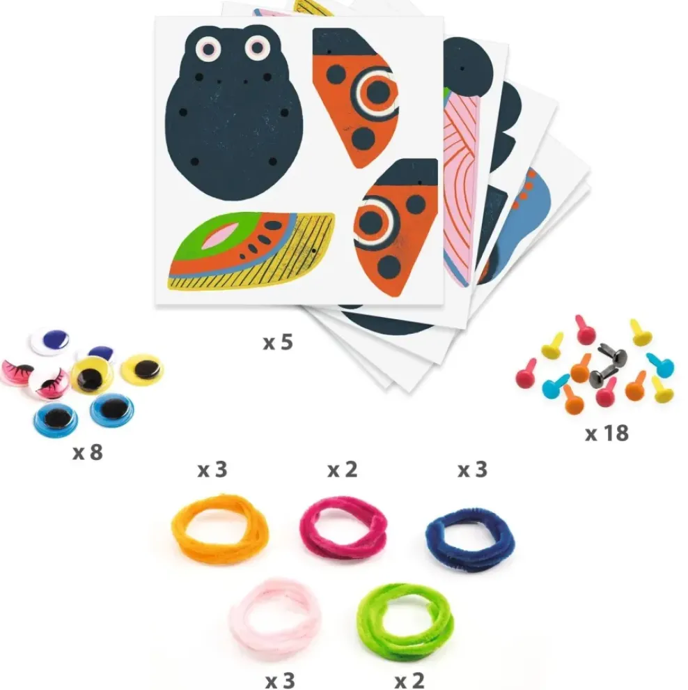 Djeco Fuzzy Bugs 3D Collage Outlet