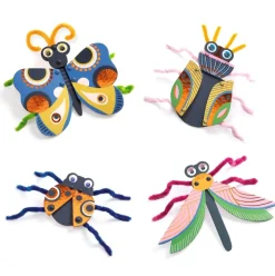 Djeco Fuzzy Bugs 3D Collage Outlet