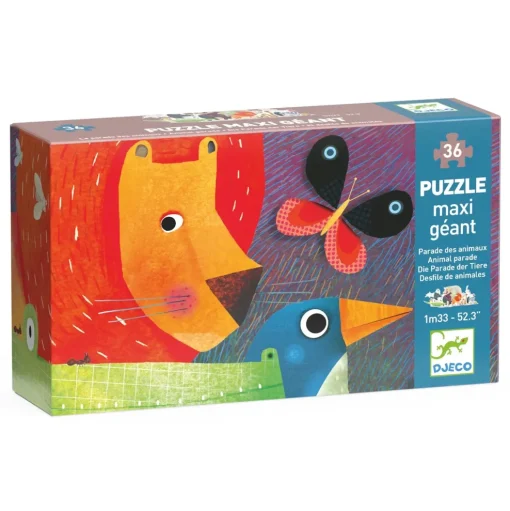 Djeco Giant Floor Puzzle 36 Piece: Animal Parade Best