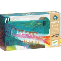 Djeco Giant Floor Puzzle 58 Piece: Leon the Dragon Outlet