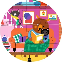 Djeco Giant Floor Puzzle 36 Piece: The Little Buddies' House Sale