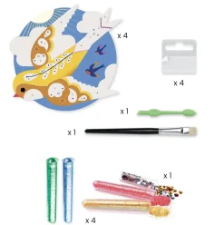 Djeco Glitter Craft Kit: Paradisio Best