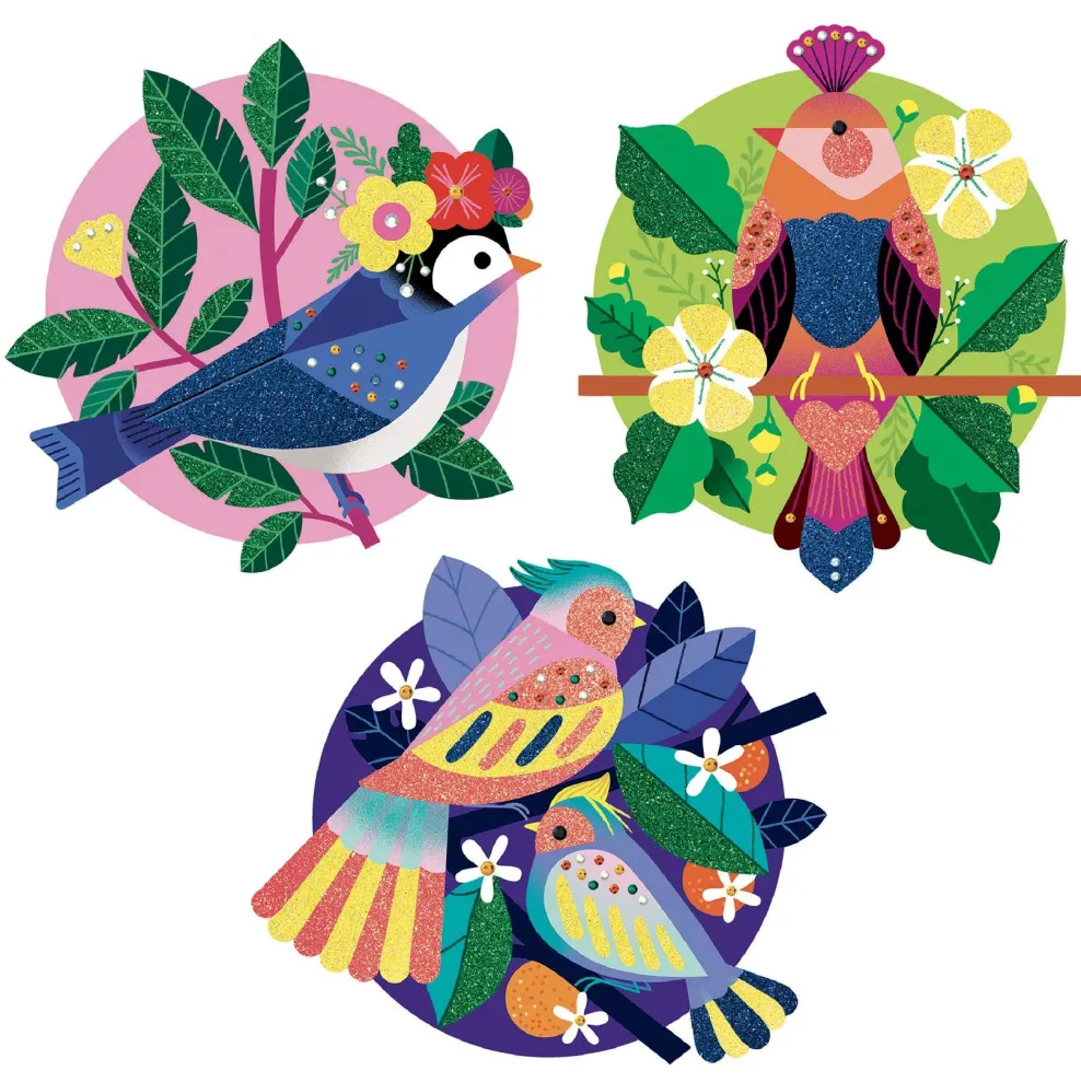 Djeco Glitter Craft Kit: Paradisio Best