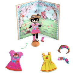 Djeco Little Wardrobe Collage Craft Kit Discount