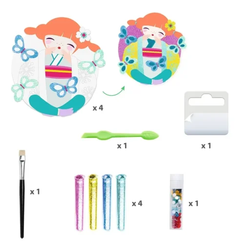 Djeco Onnanoko Glitter & Jewel Boards Sale