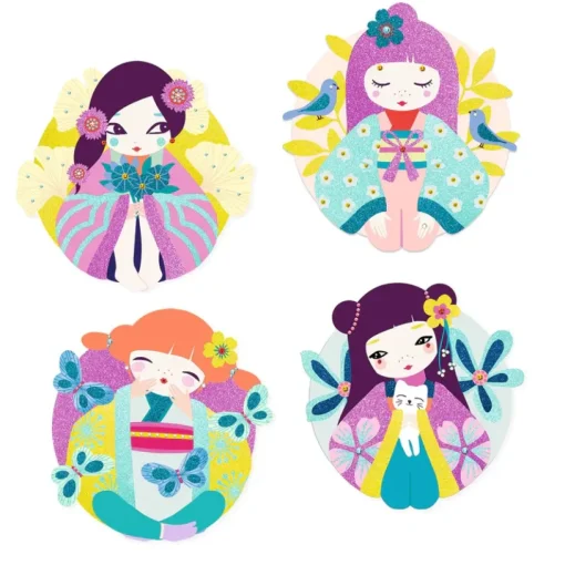 Djeco Onnanoko Glitter & Jewel Boards Sale