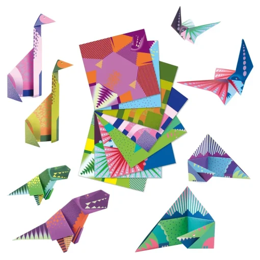 Djeco Origami Dinosaurs Fashion
