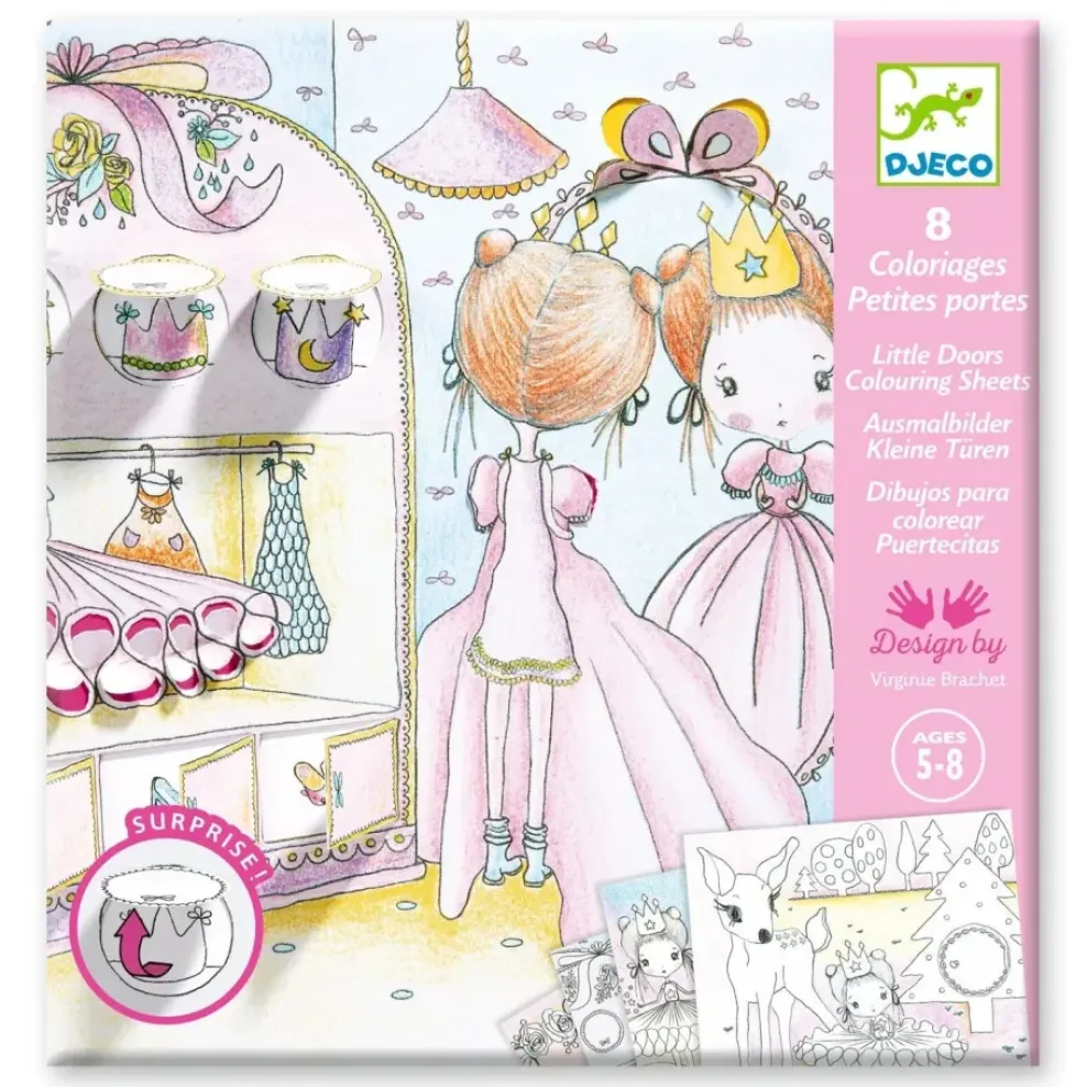 Djeco Pupi's Little Doors Clearance