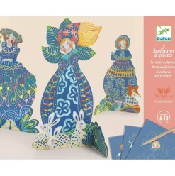 Djeco Scratch Card Activity Set: Pretty Dresses Outlet