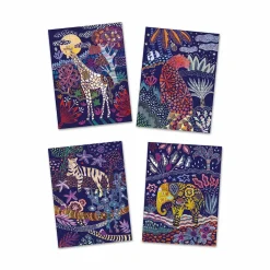Djeco Scratch Card Activity Set: Lush Nature Discount