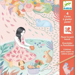 Djeco Scratch Card Activity Set: The Picnic Online