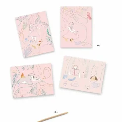 Djeco Scratch Card Activity Set: The Picnic Online