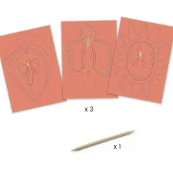 Djeco Scratch Card Activity Set: Angels Discount