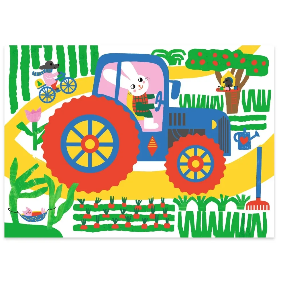 Djeco Scratch Cards Activity: Learning about Vehicles Hot