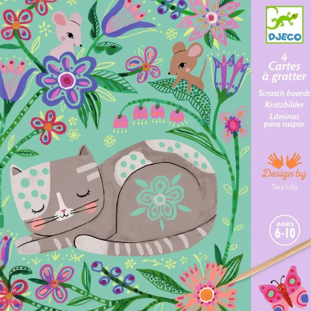 Djeco Scratch Cards Activity: Encounters Sale