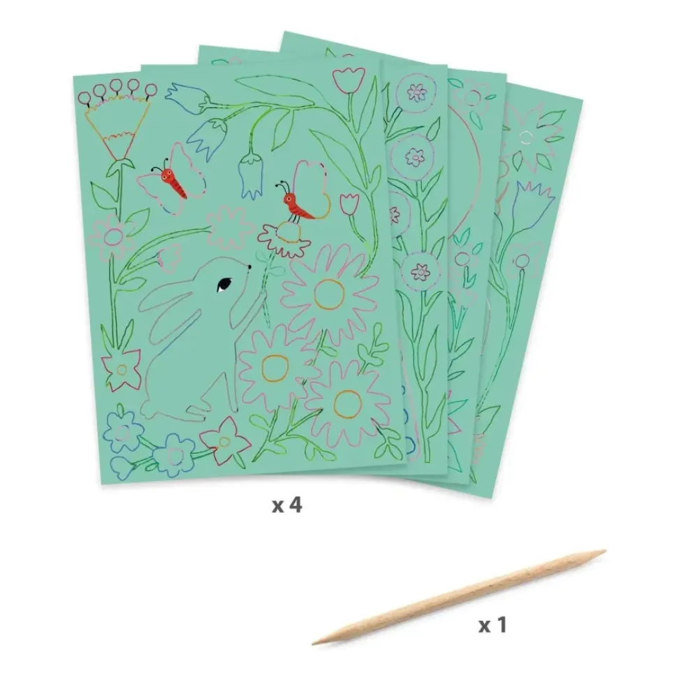 Djeco Scratch Cards Activity: Encounters Sale