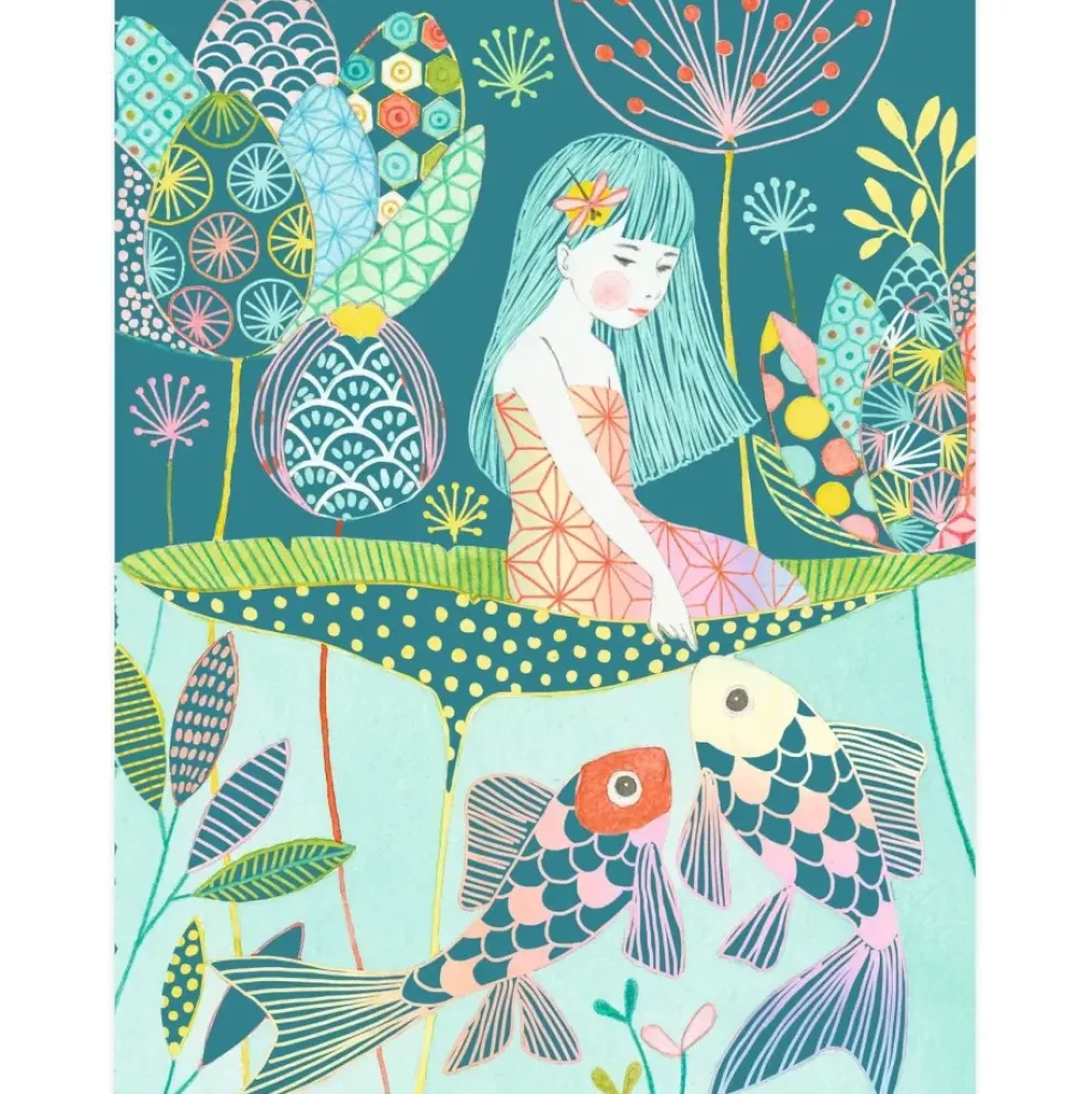 Djeco Scratch Cards Activity: The Pond Outlet