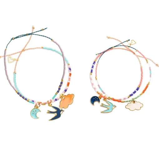 Djeco You & Me Jewelry Kit: Sky Multi-Wrap Beads & Jewelry Best