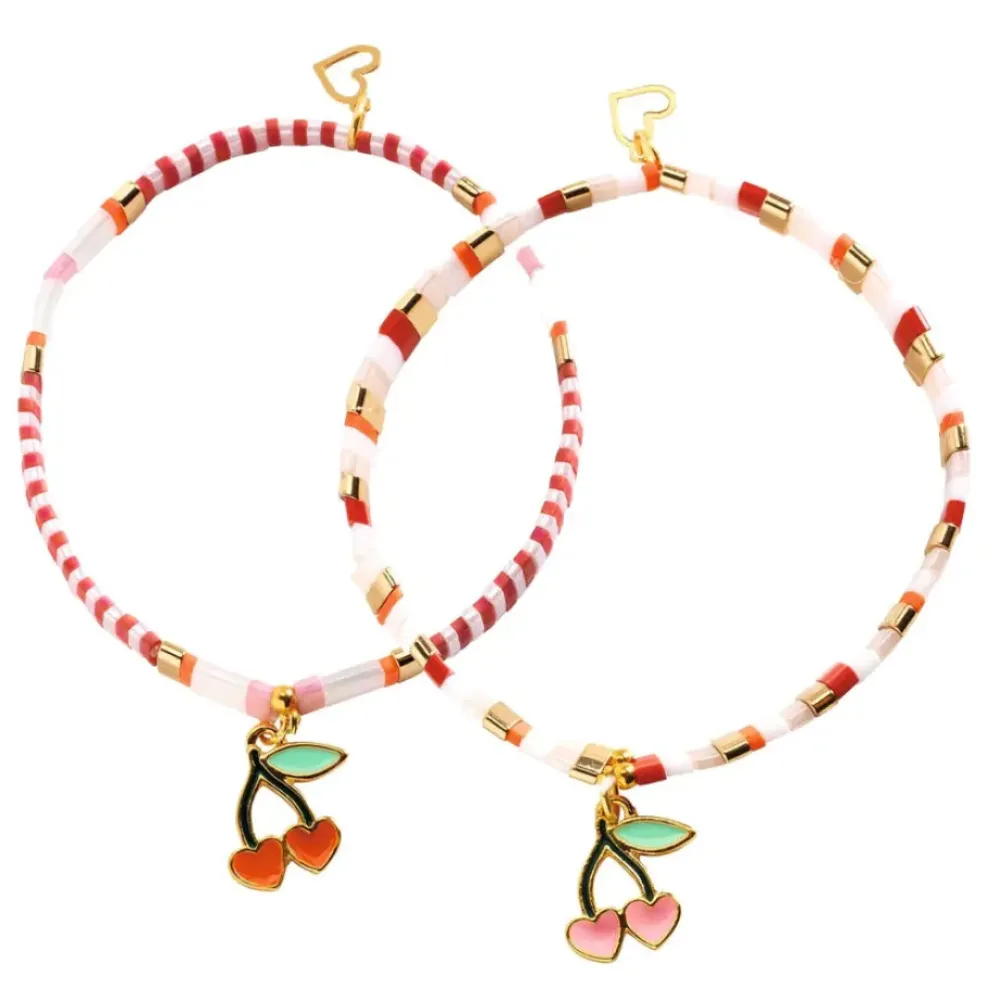 Djeco You & Me Jewelry Kit: Tila and Cherries Beads & Jewelry Sale