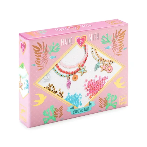 Djeco You & Me Jewelry Kit: Sea Multi-Wrap Beads & Jewelry Sale
