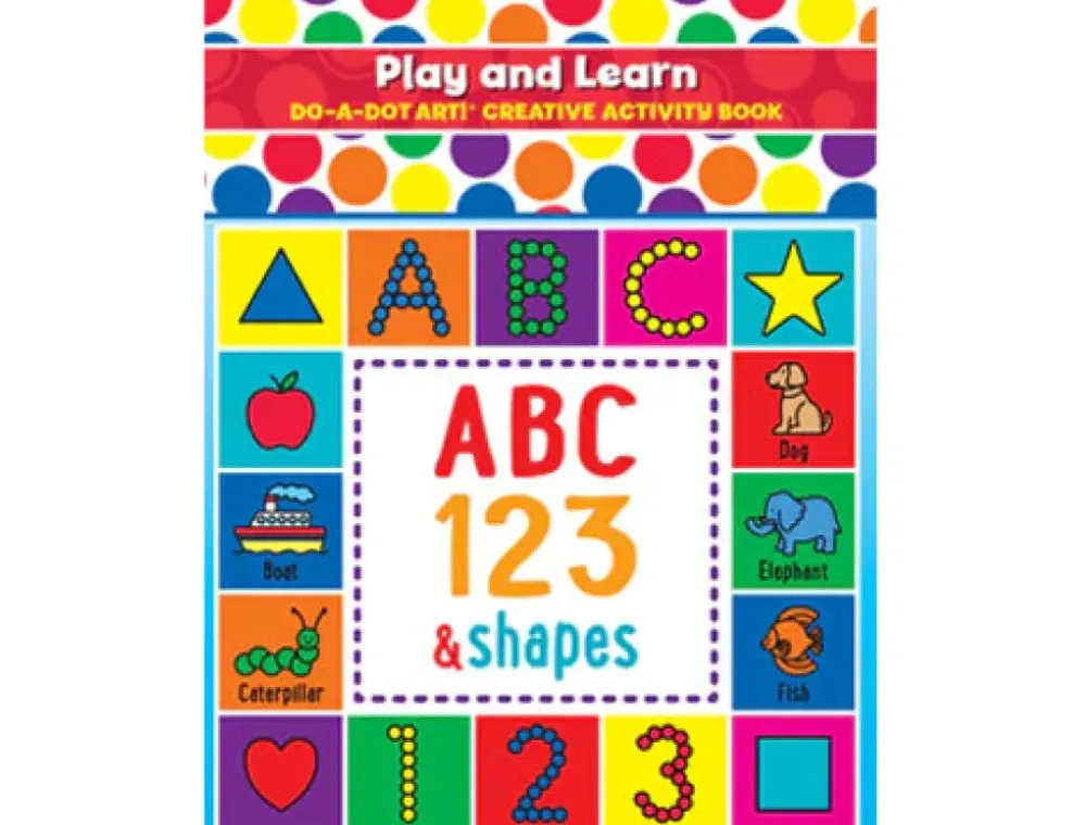 Do-A-Dot Art® Coloring Book: Play & Learn Hot