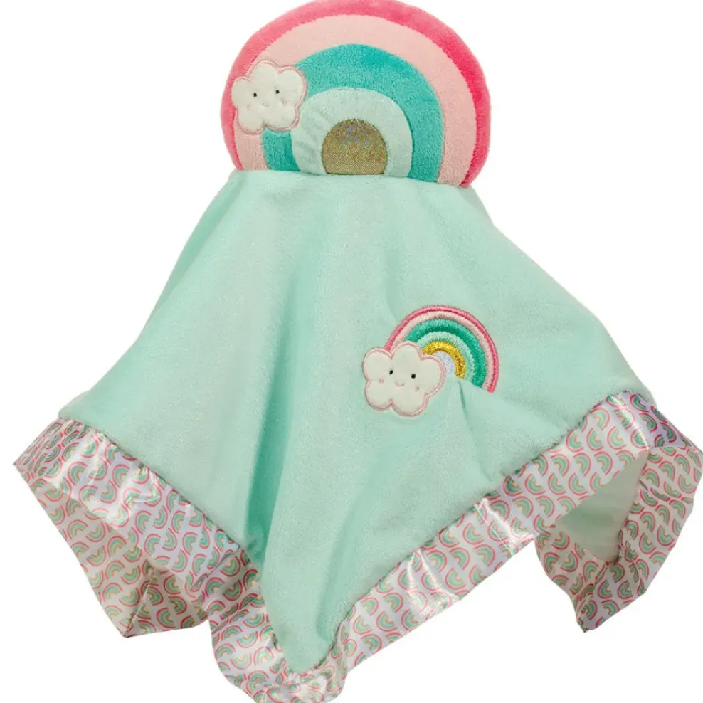 Douglas ® Baby Snuggler Rainbow 13" (retired) Fashion