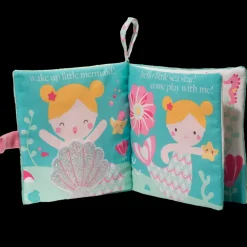 Douglas Baby Soft Activity Book Mermaid 6" (retired) Clearance