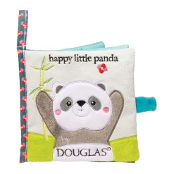 Douglas Baby Soft Activity Book Happy Little Panda 6" (retired) Outlet