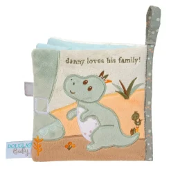 Douglas Baby Soft Activity Book Danny Dino 6" Fashion
