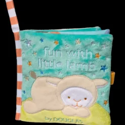 Douglas Baby Soft Activity Book Lamb 6" (retired) Sale