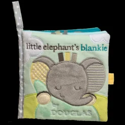 Douglas Baby Soft Activity Book Joey Gray Elephant 6" Best