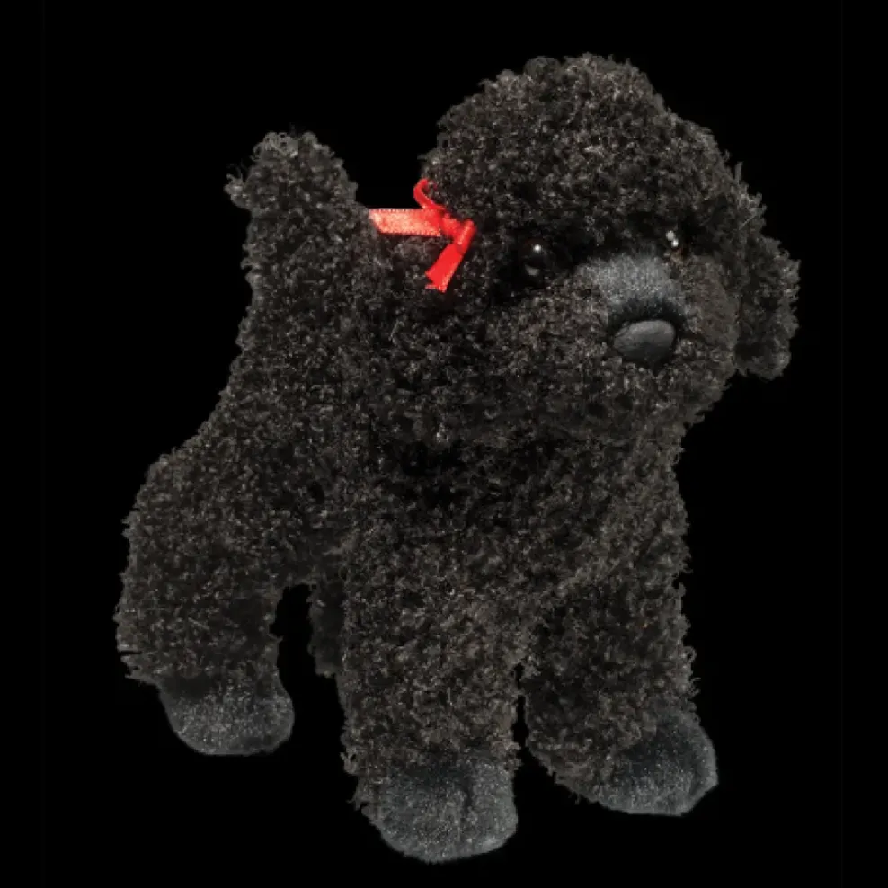 Douglas Gigi Black Poodle 8" Clearance