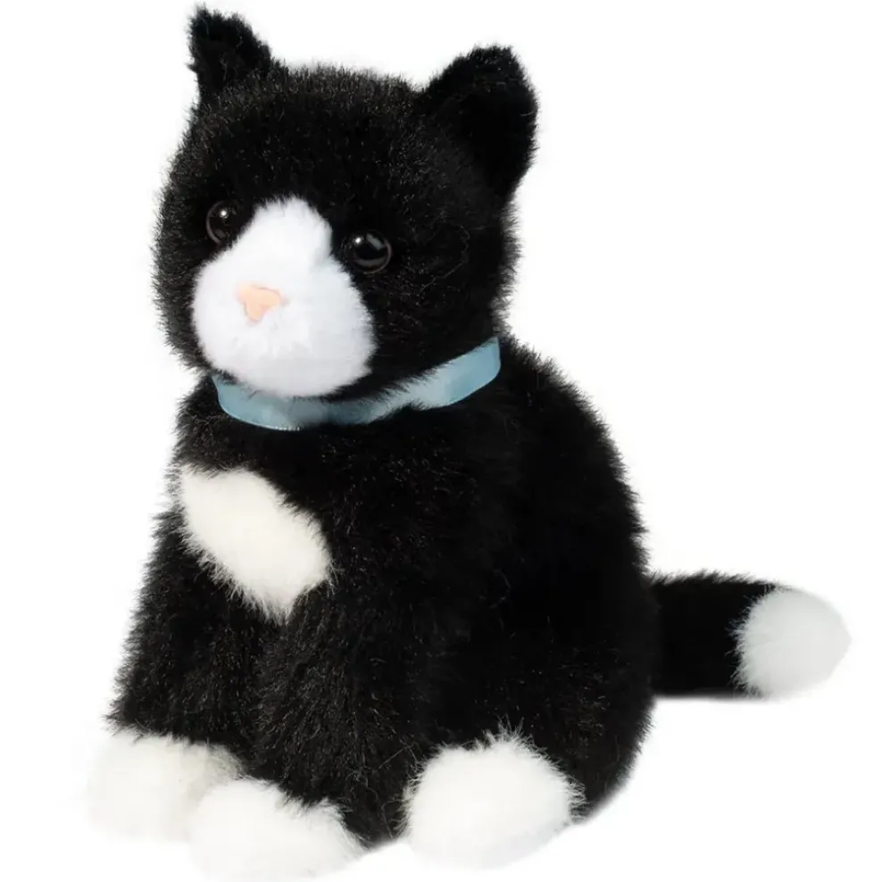 Douglas Mini Black & White Cat 5" Best