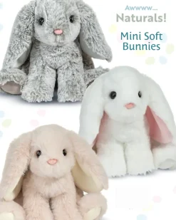 Douglas Mini Bunny Natural Colors Assortment 6" White Best
