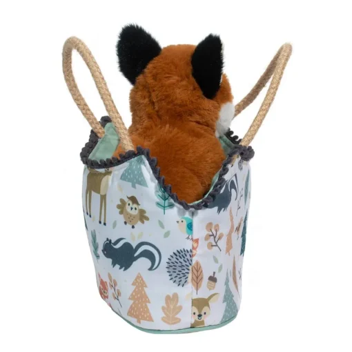 Douglas Sassy Pet Sak Magical Forest with Sitting Fox 6.5" Outlet