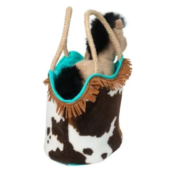 Douglas Sassy Pet Sak Western with Buckskin Horse 6.5