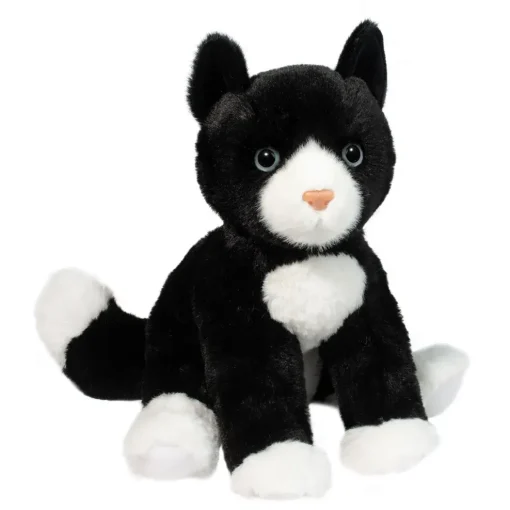 Douglas Soft Beckie Black & White Cat 12" Fashion