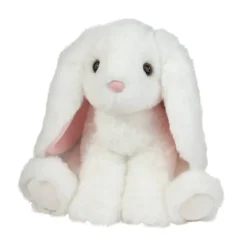 Douglas Soft Maddie White Bunny 8" New
