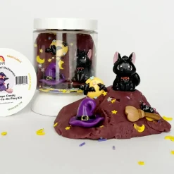 EGKD Earth Grown KidDough: Dough-to-Go Mewo-Gical Halloween Mini Play Kit Sale