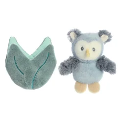 Ebba Pocket Peekers™ Rattle & Crinkle Toy Ollie Owl Discount