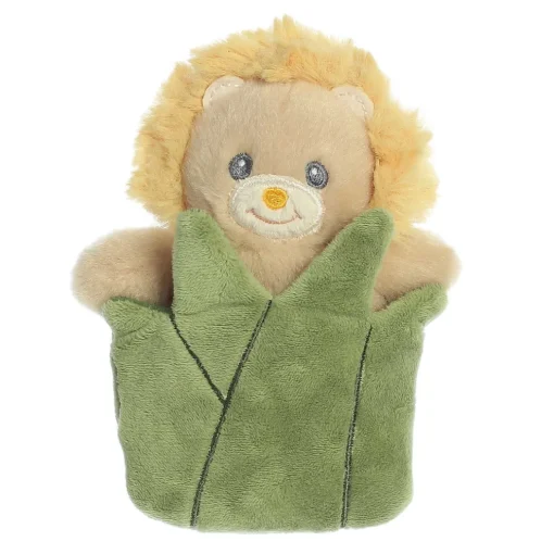 Ebba Pocket Peekers™ Rattle & Crinkle Toy Leo Lion Outlet