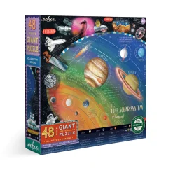 eeBoo 48 Piece Giant Puzzle Solar System & Beyond Online