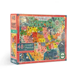 eeBoo 48 Piece Giant Puzzle USA Best