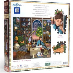 eeBoo 1000 Piece Puzzle Alchemist's Library Outlet