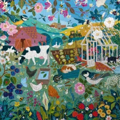 eeBoo 1000 Piece Puzzle English Hedgerow Fashion