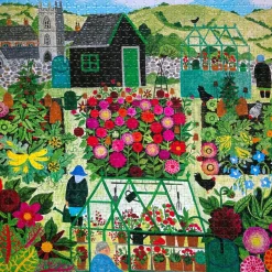 eeBoo 1000 Piece Puzzle Harvest Garden Hot